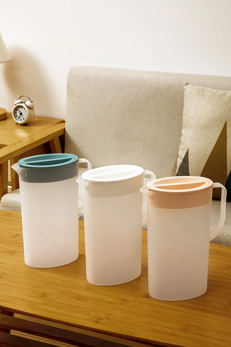 Wholesale Bulk Custom Logo Houseware Drinkware Pitcher Durable Plastic Water Cooler Jug for Restaurant