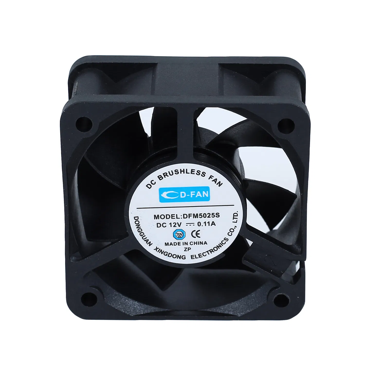 5025 30000 horas de vida hidráulica/rolamento de esferas 12V/24V Rejeição de carro do refrigerador de calor Ventilador axial de 50mm