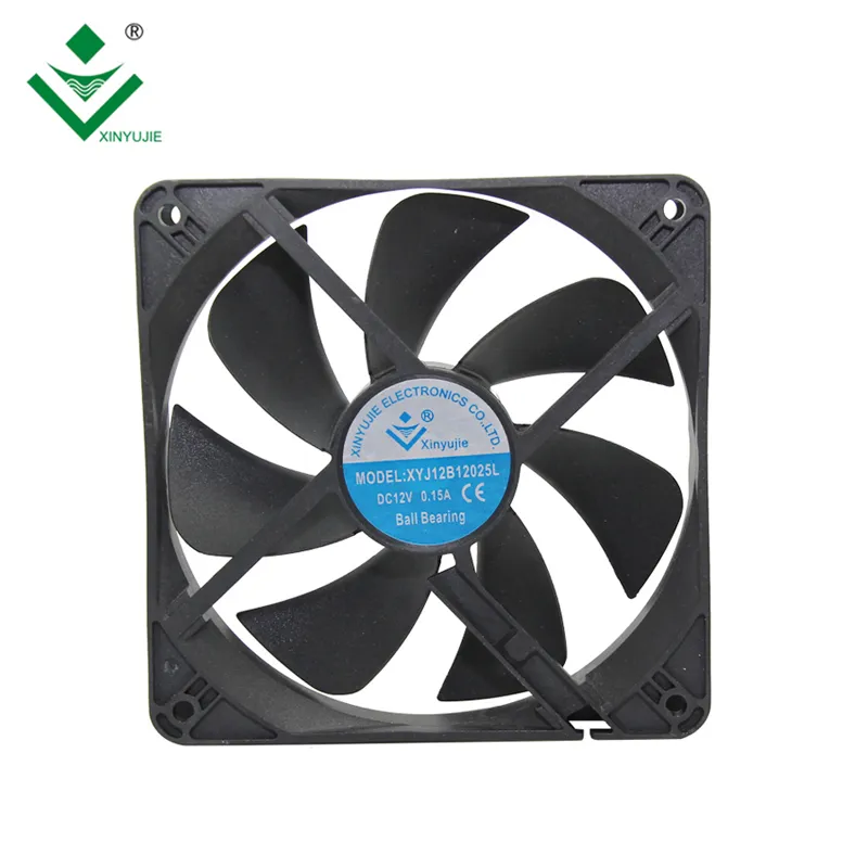 120X120X25mm Ventilador DC sem escova 24V Ventilador silencioso LED Resfriador